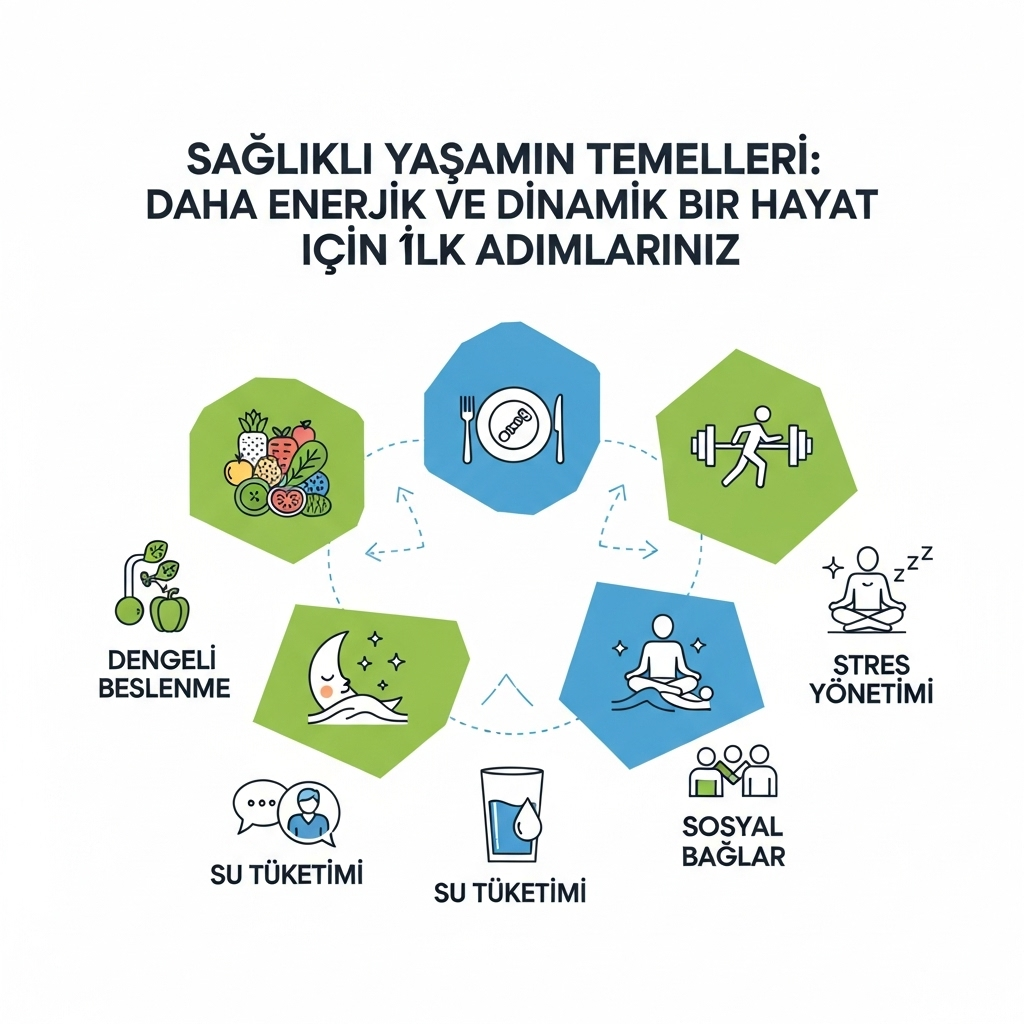 Sağlıklı Yaşamın Temelleri: Daha Enerjik ve Dinamik Bir Hayat İçin İlk Adımlarınız